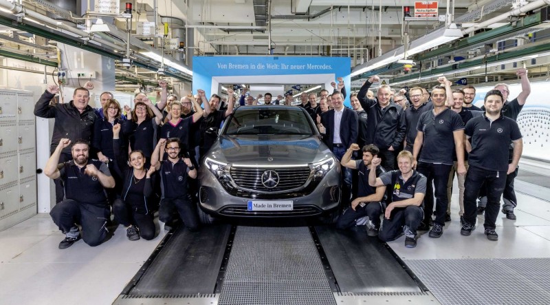 Mercedes EQC стал самым дешевым электрическим SUV премиум-класса