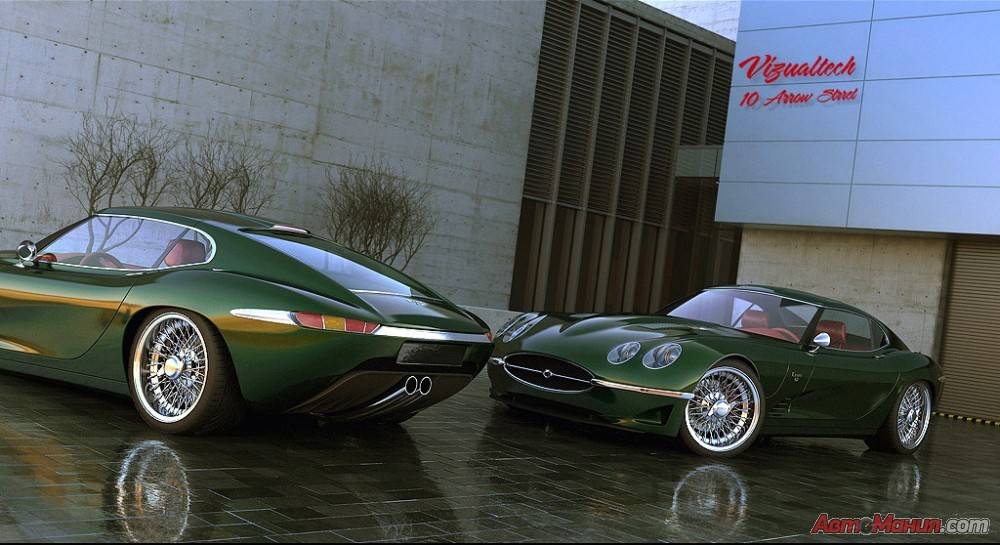 Growler E - ретроавтомобиль в честь 50-летия Jaguar E-Type - 7