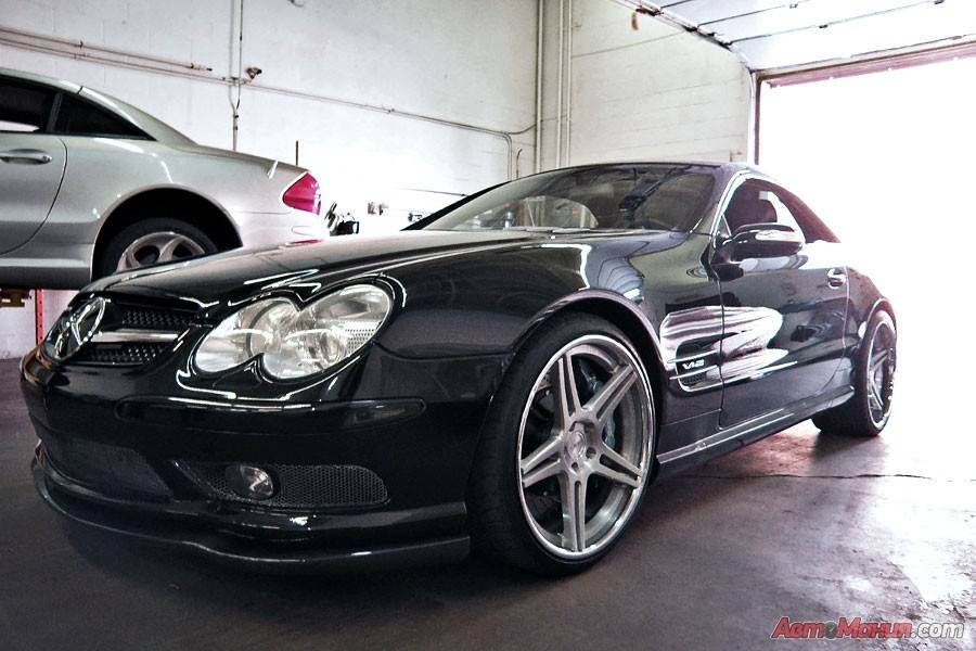 Mercedes SL600 с газовой установкой готовится к рекорду - 1