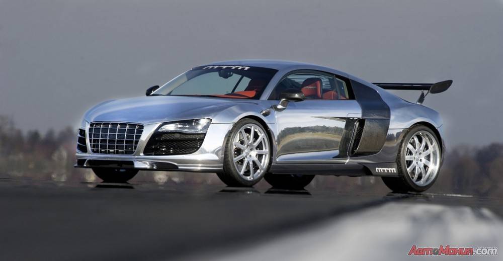 Хромированный Audi R8 от MTM: 777 [8 фото] - 5