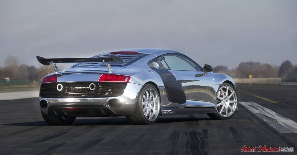 Хромированный Audi R8 от MTM: 777 [8 фото] - 6