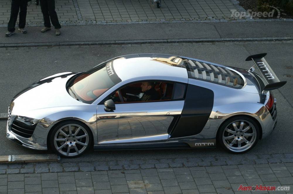 Хромированный Audi R8 от MTM: 777 [8 фото] - 1