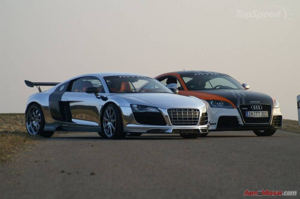 Хромированный Audi R8 от MTM: 777 [8 фото] - 4