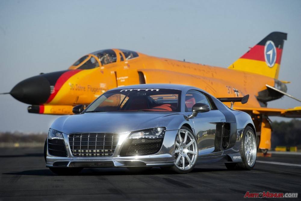 Хромированный Audi R8 от MTM: 777 [8 фото] - 2