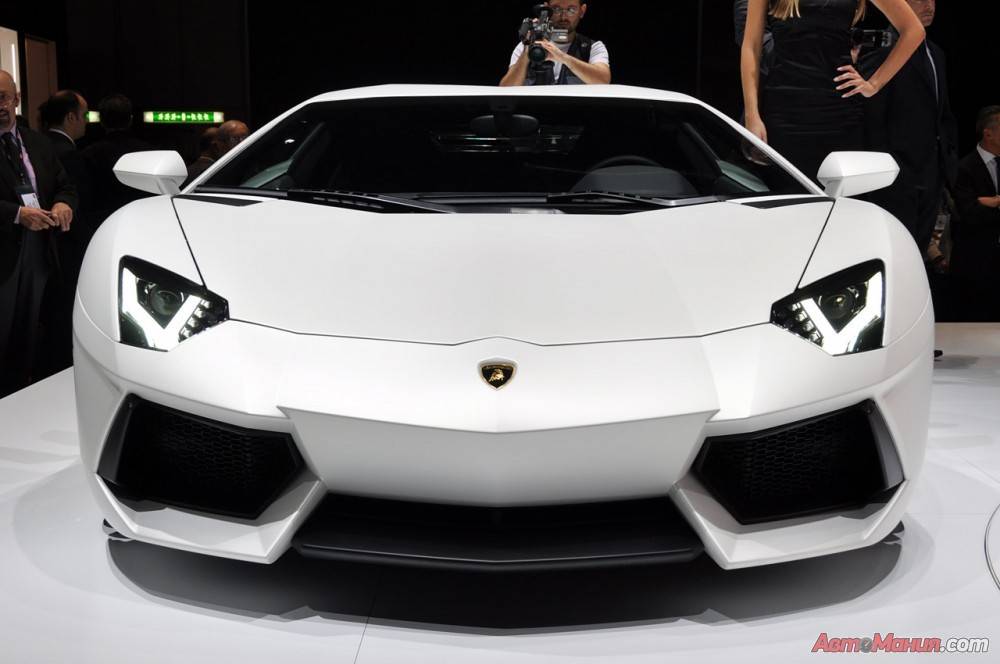 Новый Lamborghini Aventador представили в Женеве [33 фото] - 2