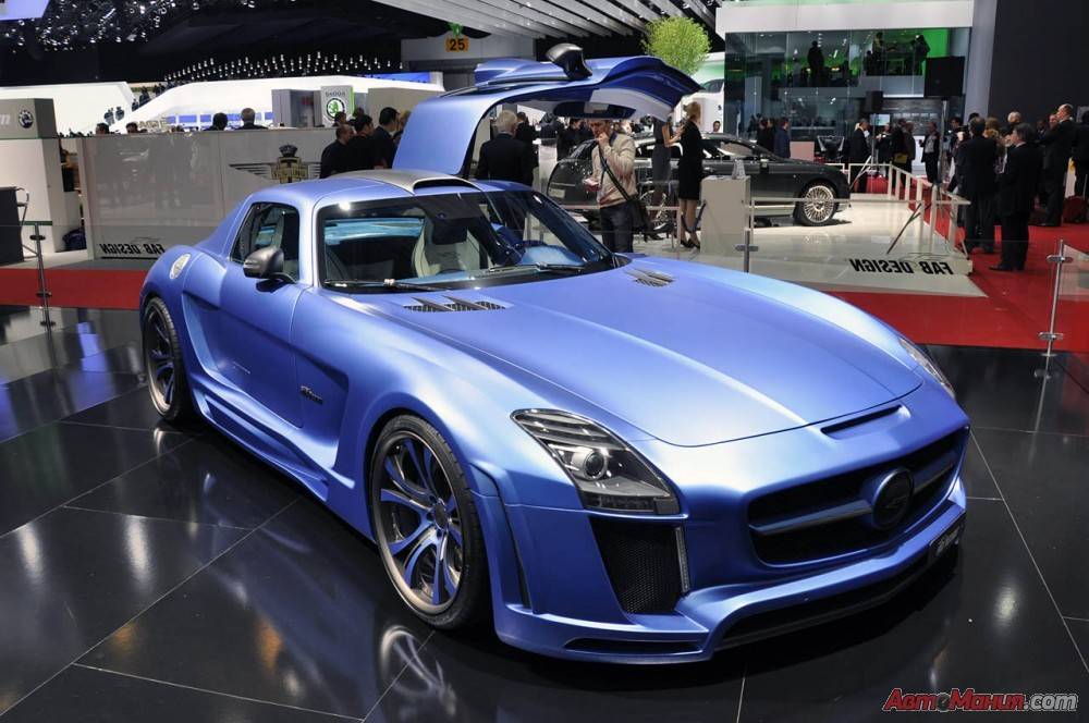 Тюнингованные SLS AMG: о вкусах не спорят - 17
