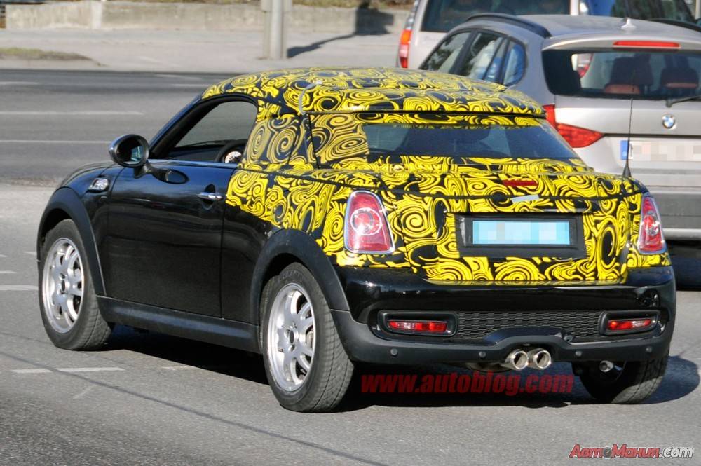 BMW Mini купе 2011: шпионские фотографии - 4