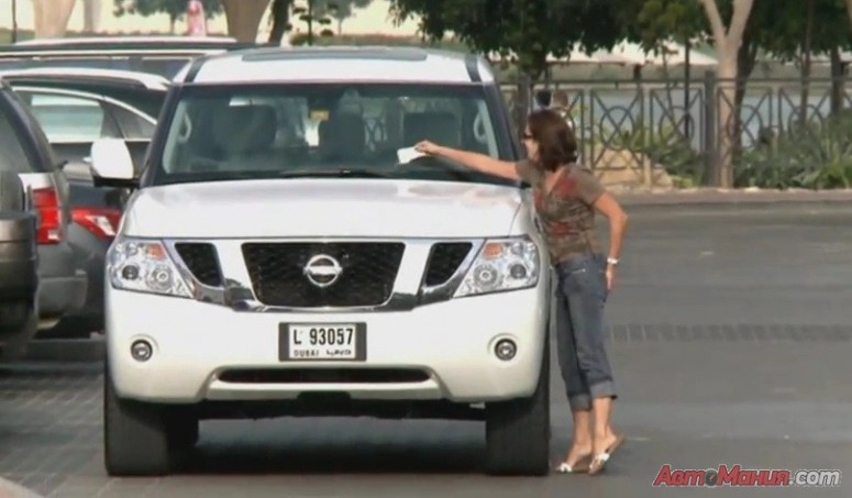 Скрытый тест-драйв Nissan Patrol 2011 в Дубаи [видео]