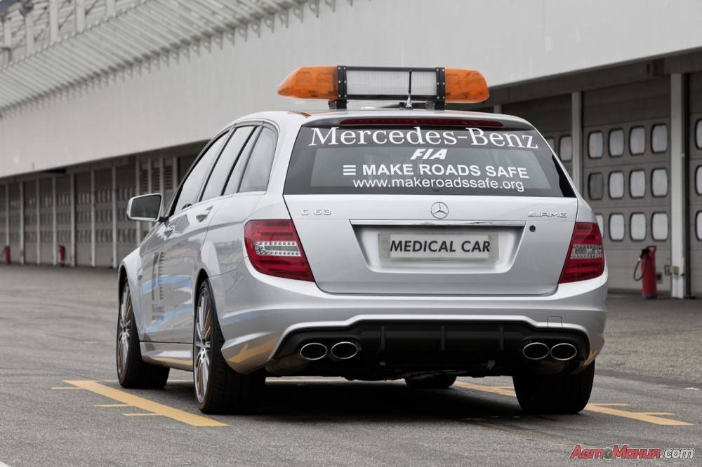 Безопасность в Формуле-1: медицинский Mercedes C63 AMG F1 [фото] - 5