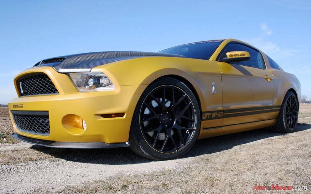 Ford Mustang Shelby усилиями тюнеров превратился в Золотого Змея - 1