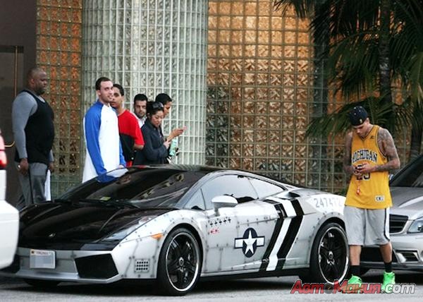 Lamborghini Gallardo: истребитель Криса Брауна