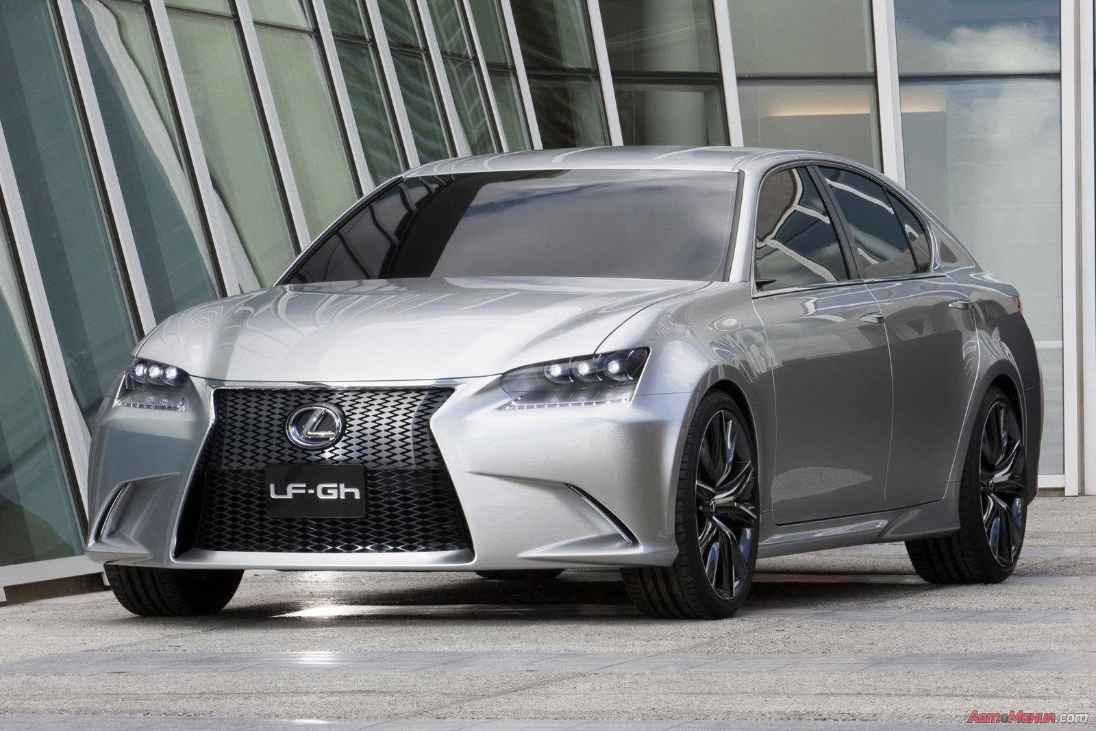Lexus LF-Gh: концепт гибридного спортивного седана [25 фото & видео] - 4