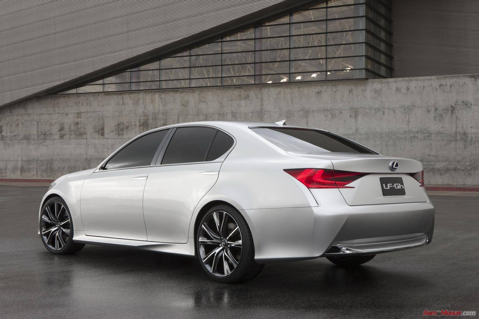 Lexus LF-Gh: концепт гибридного спортивного седана [25 фото & видео] - 2