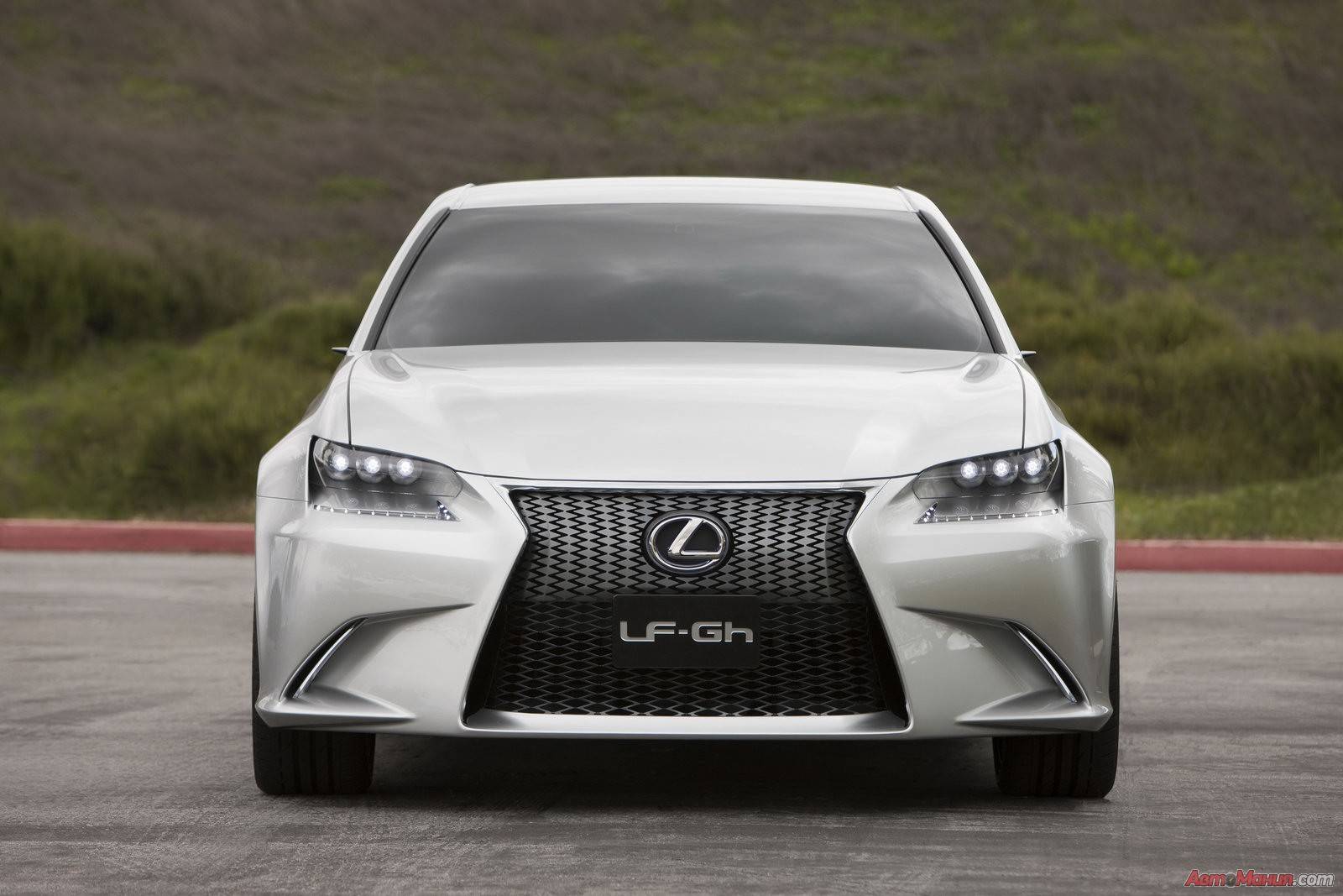 Lexus LF-Gh: концепт гибридного спортивного седана [25 фото & видео] - 3
