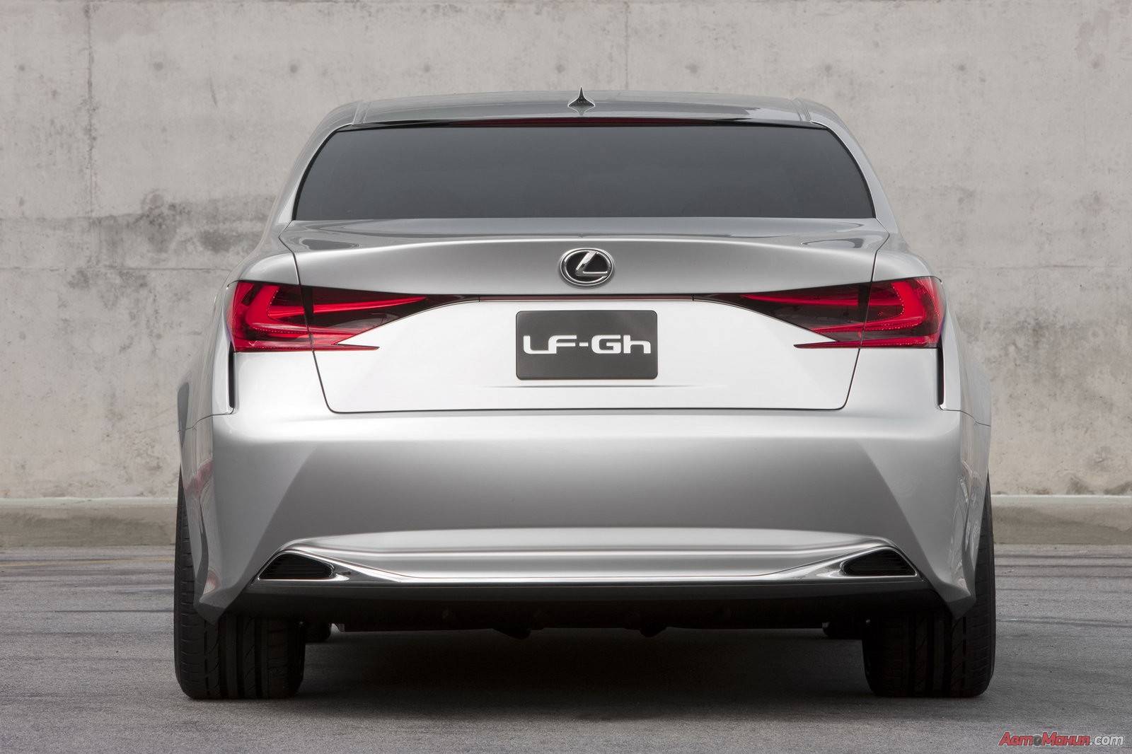 Lexus LF-Gh: концепт гибридного спортивного седана [25 фото & видео] - 5
