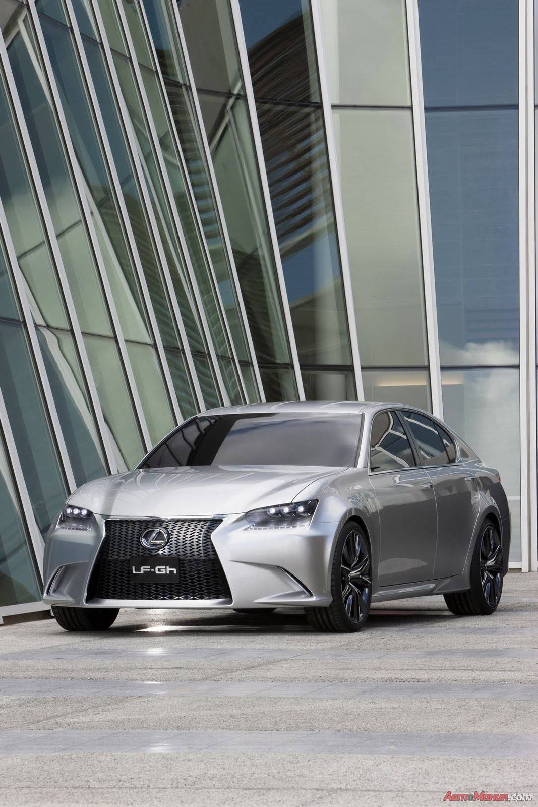 Lexus LF-Gh: концепт гибридного спортивного седана [25 фото & видео] - 7