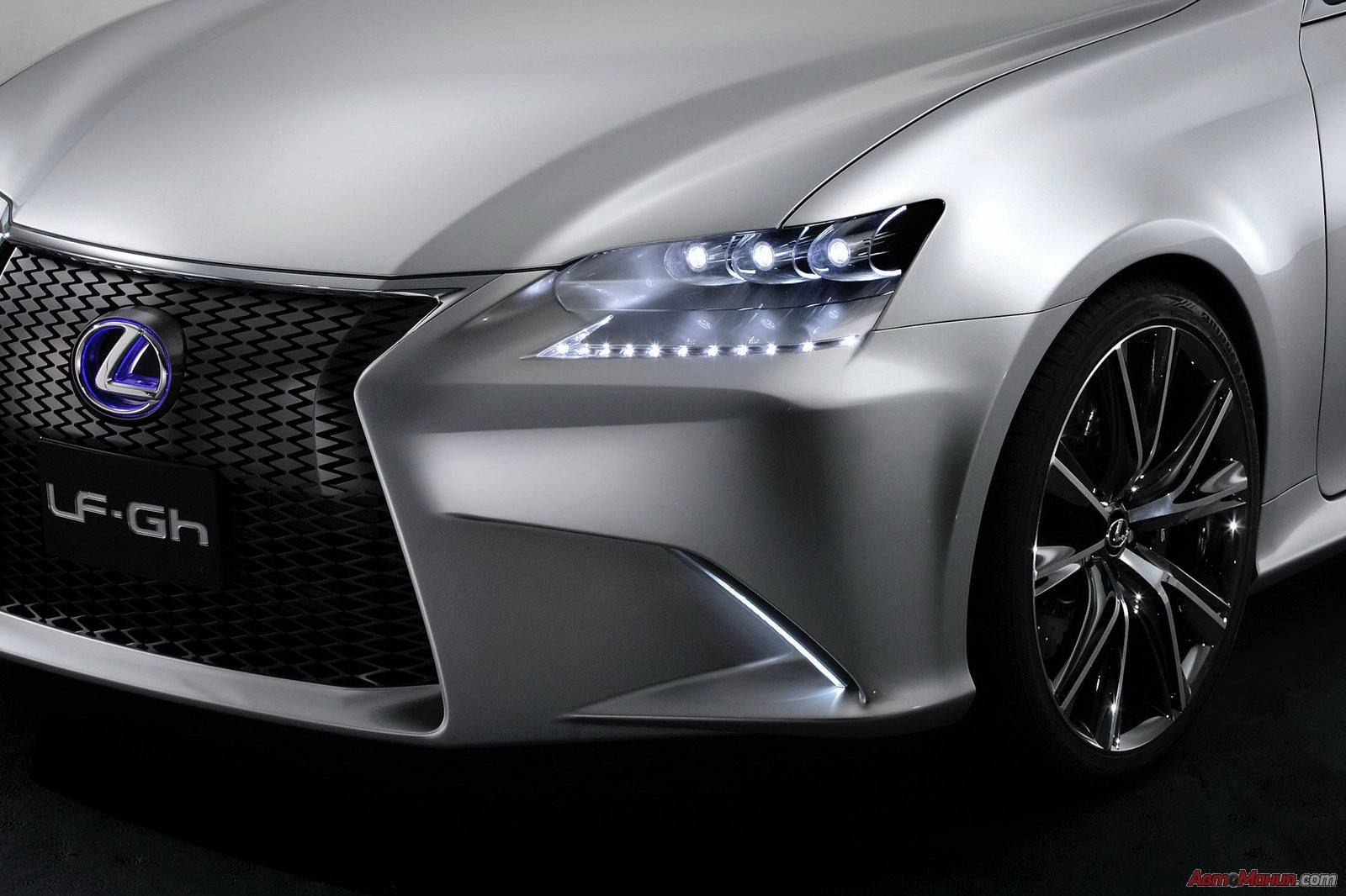 Lexus LF-Gh: концепт гибридного спортивного седана [25 фото & видео] - 17