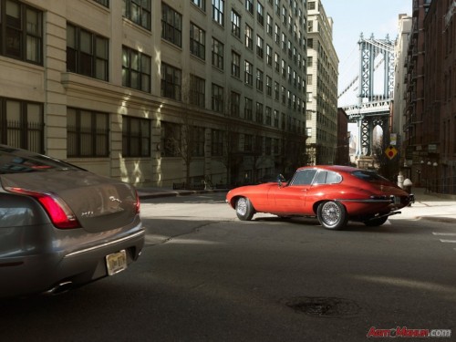 Jaguar E-Type продолжает праздновать юбилей в Нью-Йорке