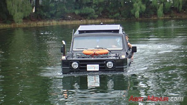 H2-0: автомобиль-амфибия выставлен на eBay