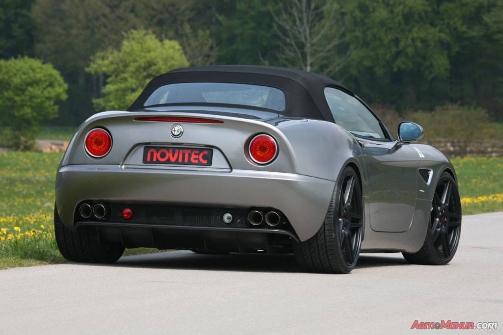 Alfa Romeo 8C Spider от тюнеров Novitec - 3