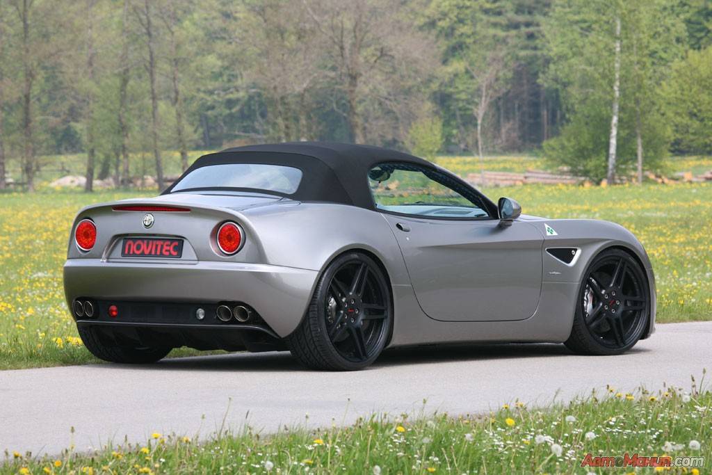 Alfa Romeo 8C Spider от тюнеров Novitec - 2