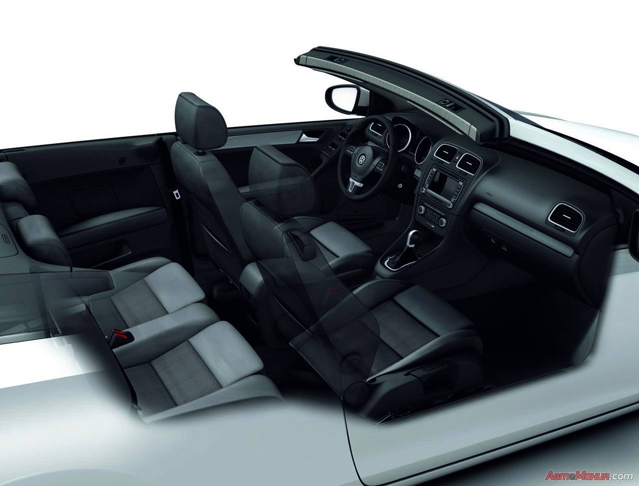 Мега галерея нового VW Golf Cabriolet - 21