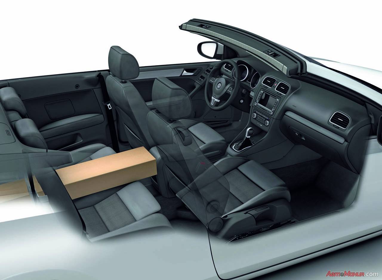 Мега галерея нового VW Golf Cabriolet - 22