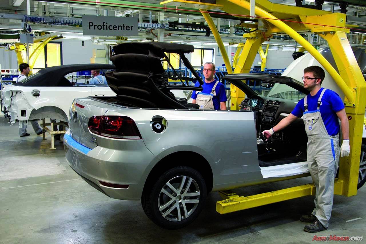 Мега галерея нового VW Golf Cabriolet - 27