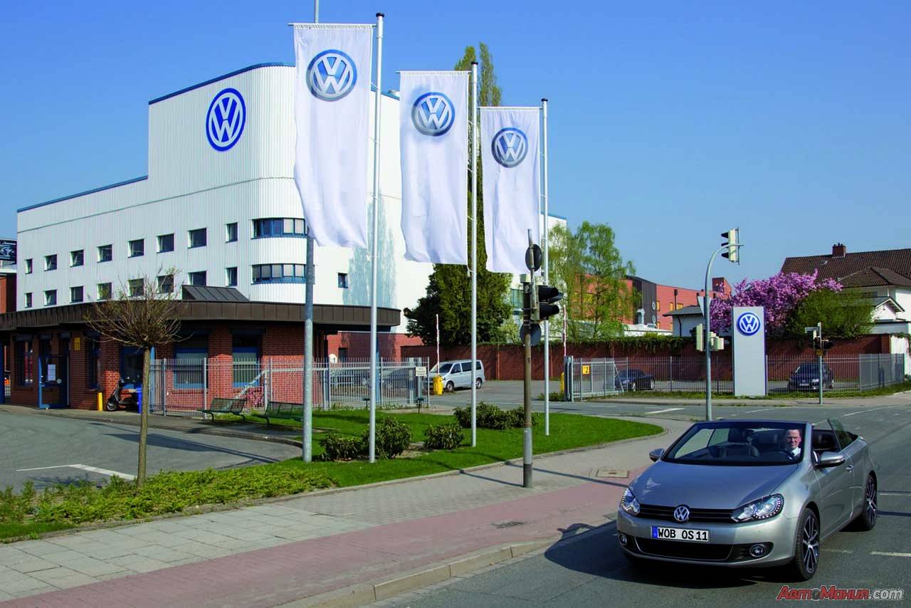 Мега галерея нового VW Golf Cabriolet - 30