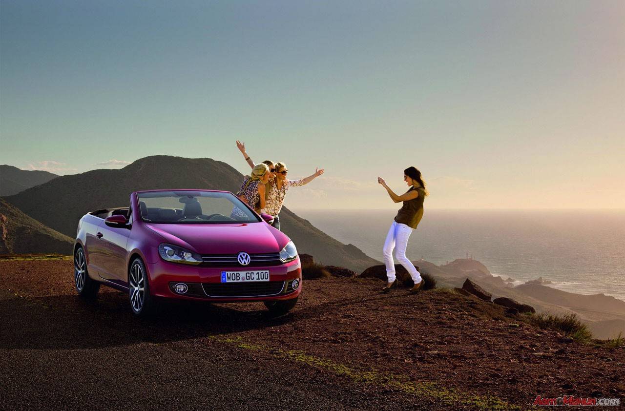 Мега галерея нового VW Golf Cabriolet - 13