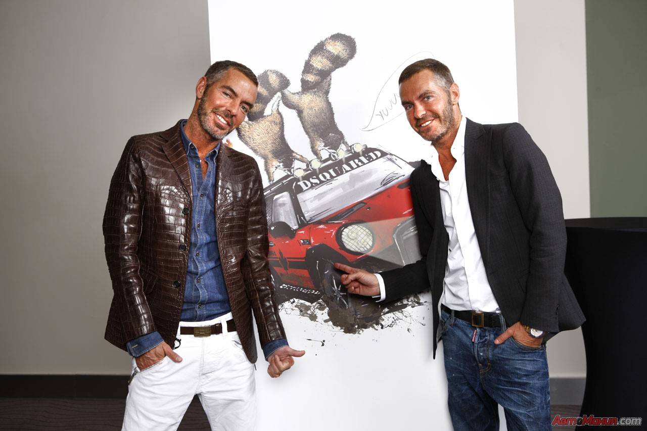 Mini с DSQUARED² готовит автомобиль для Life Ball - 3