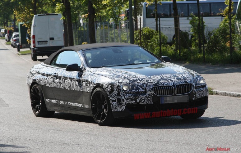 BMW M6 2012: В Швеции замечен купе-кабриолет [11 фото]