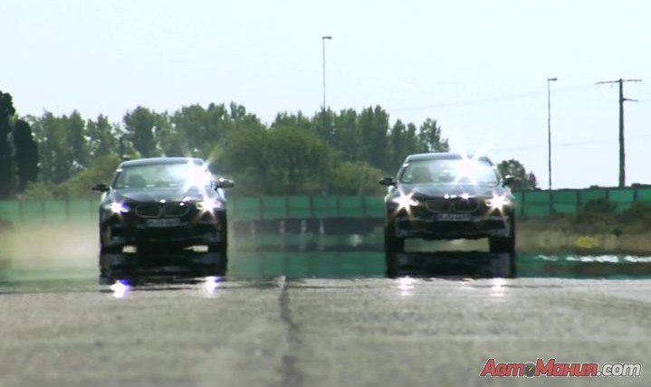 2012 BMW M5: тестирование на треке [видео]