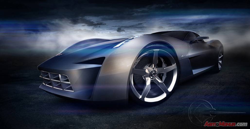 Corvette C7 получит центрально-расположенный V6 - 6