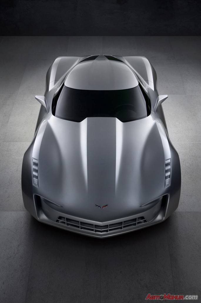 Corvette C7 получит центрально-расположенный V6 - 8