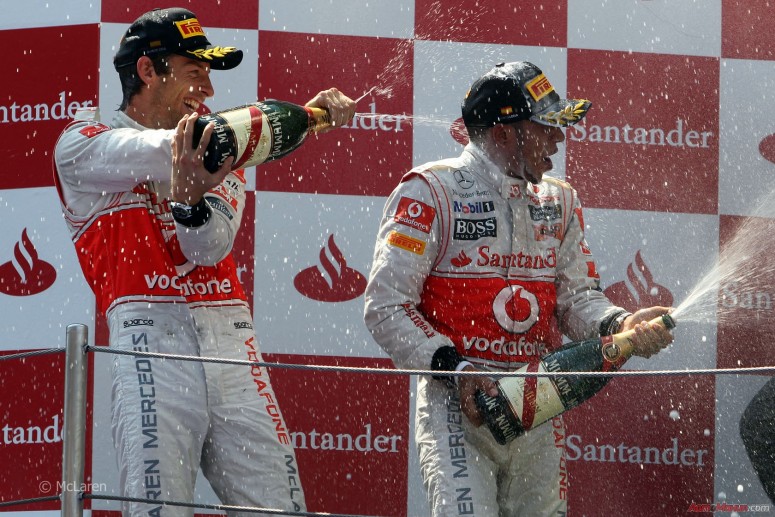 За кадром гран при Испании 2011: гонка [46 фото]