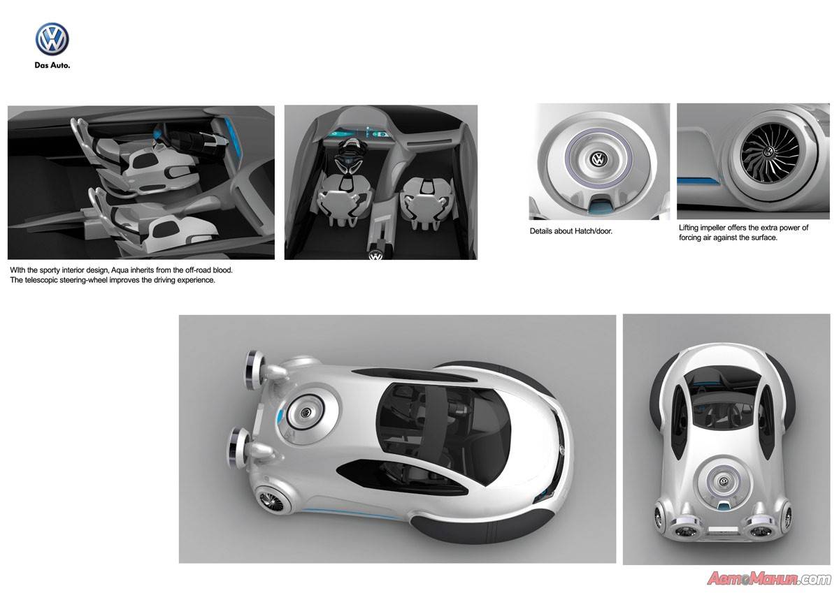 Volkswagen Aqua: футуристический концепт вездехода - 6