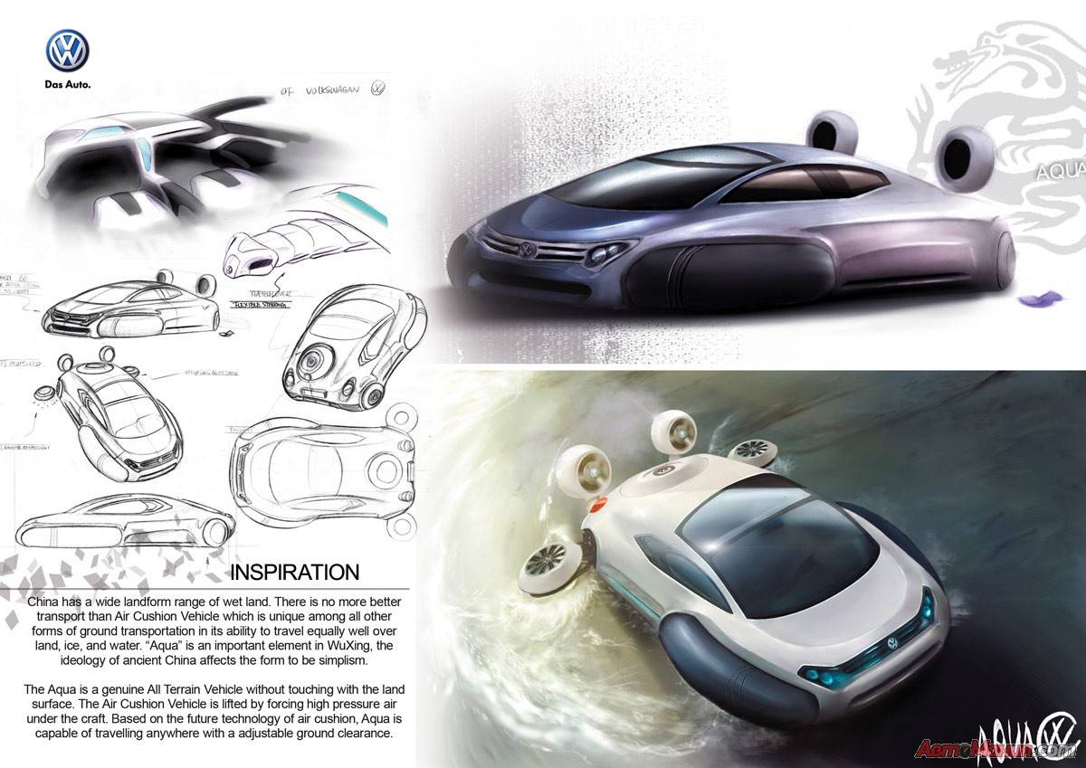 Volkswagen Aqua: футуристический концепт вездехода - 7