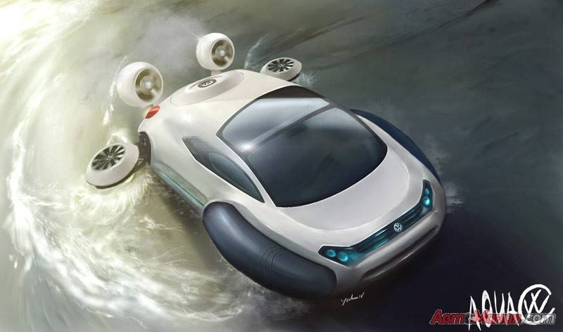 Volkswagen Aqua: футуристический концепт вездехода - 8