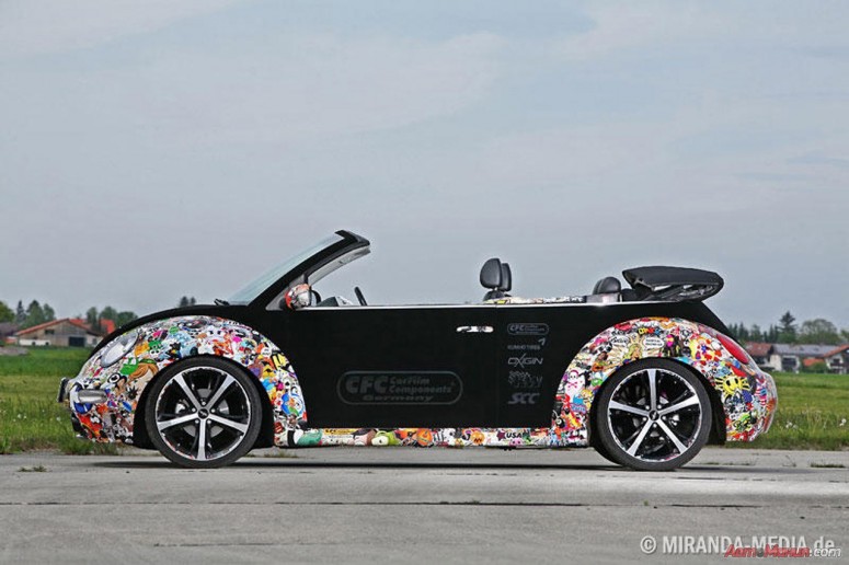 VW New Beetle: кабриолет в конфетной обертке