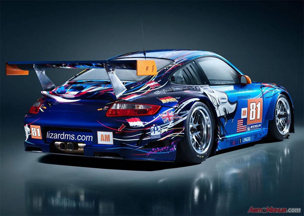 Porsche 911 GT3 RSR команды Flying Lizard готовятся к Ле-Ману - 3