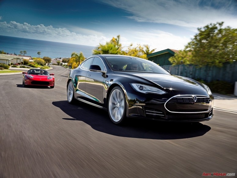 Tesla Model S Alpha: свежие фотографии