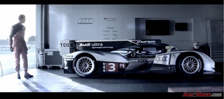 Реклама Audi R18 TDI 2011: детали и легкость технологий [видео]