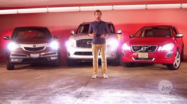 Системы безопасности автомобилей: Volvo, Acura и Infiniti [видео]