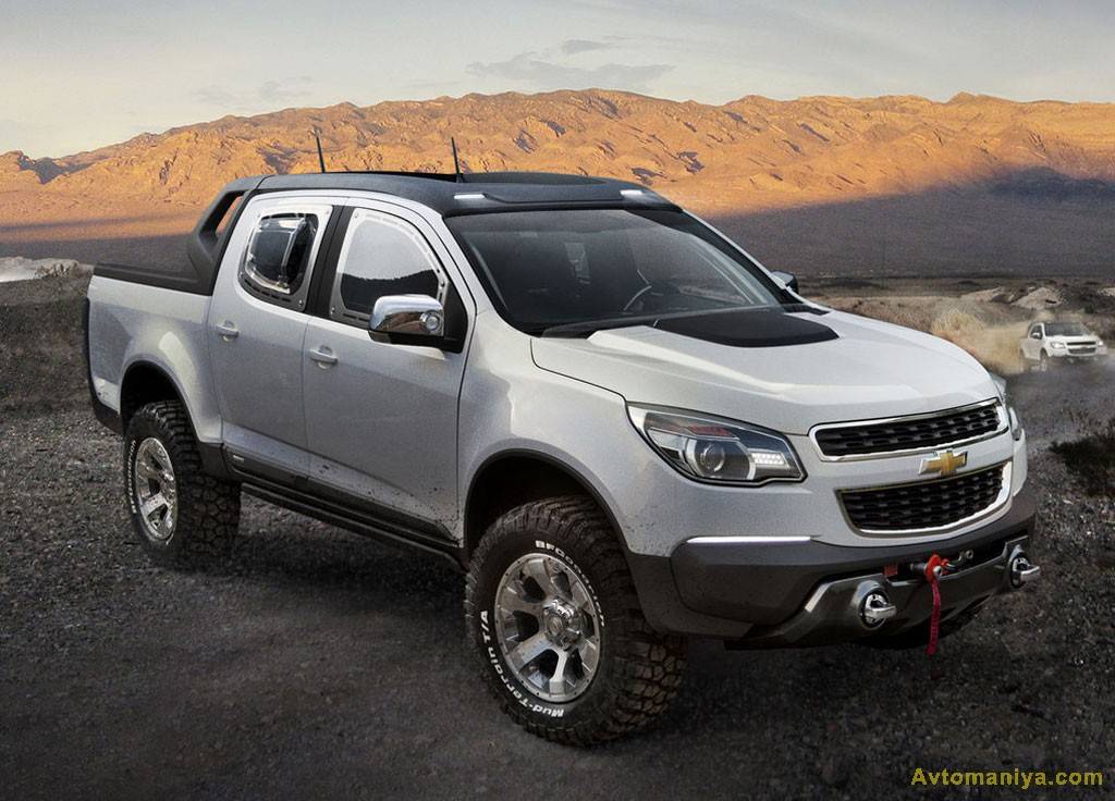 Концепт 2012 Chevrolet Colorado - предвестник будущего поколения пикапов - 1