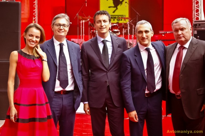 Открытие салона Ferrari в Киеве: как это было [58 фото]