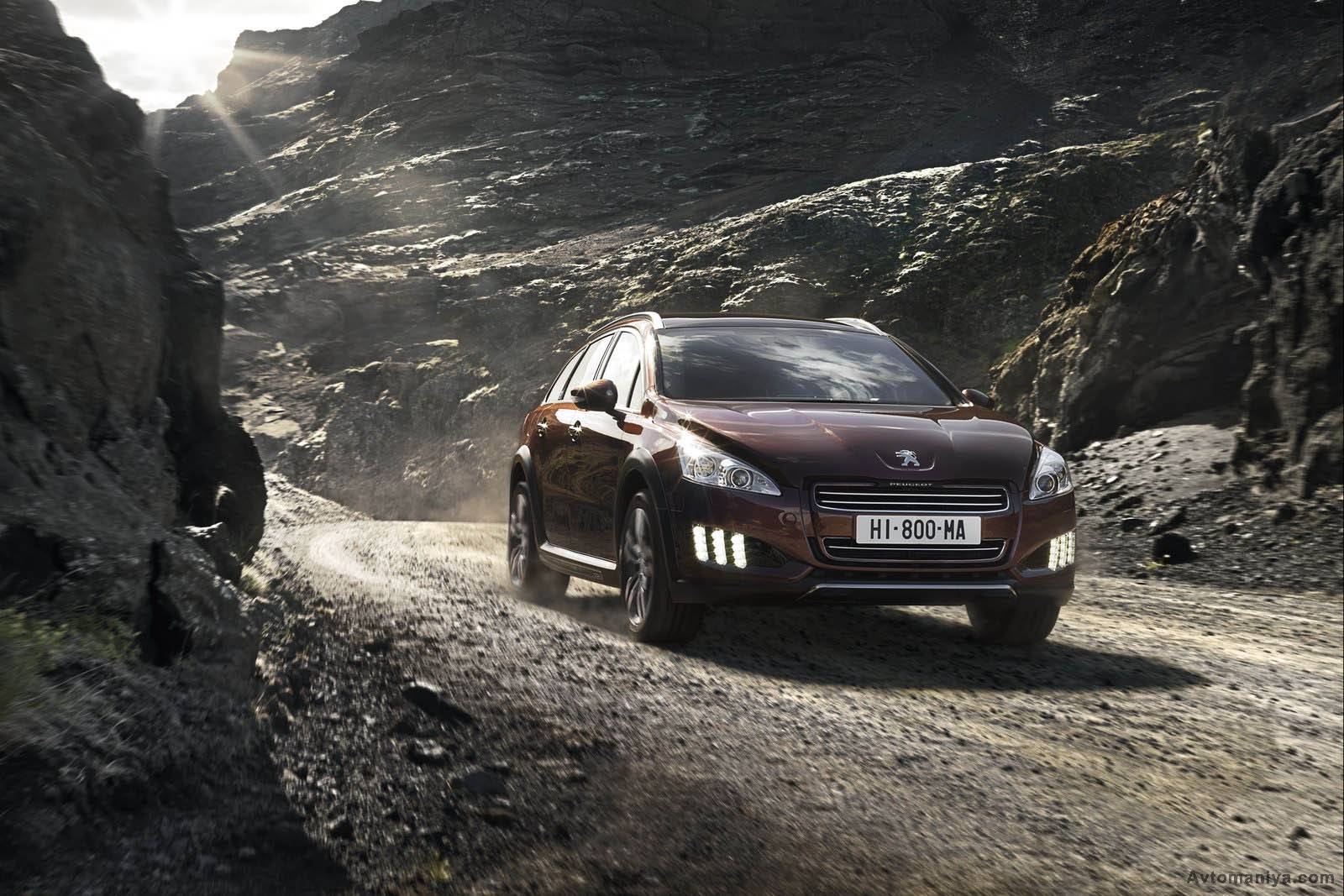 Peugeot 508 RXH: дизель-электрический гибрид с полным приводом - 7