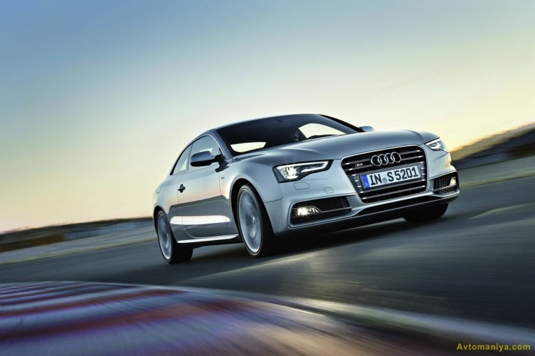 Обновленный 2012 Audi S5 получит новый двигатель