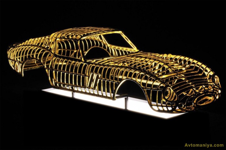 Копия Ferrari 250 GTO из 24-каратного золота [фото]