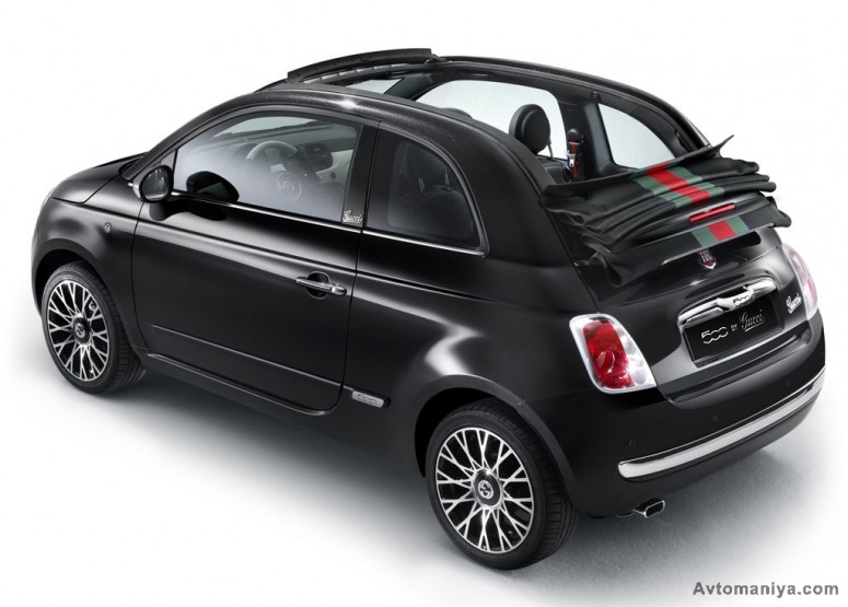Fiat предлагает вторую версию специального выпуска 500C Gucci